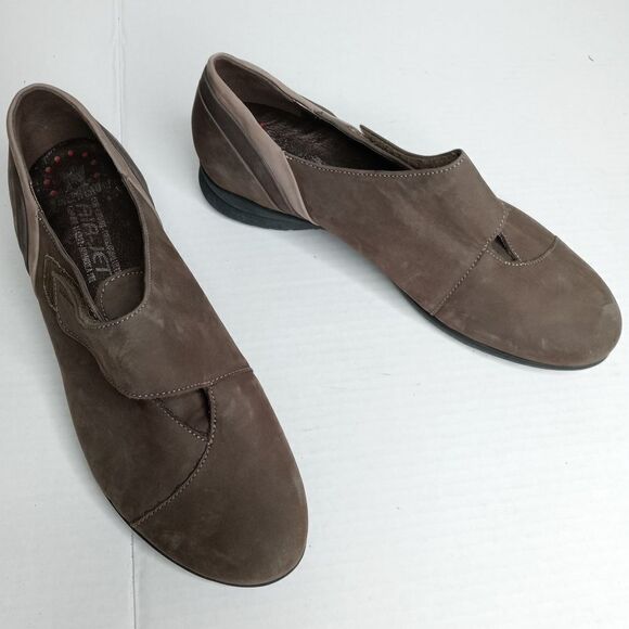 Mephisto Women's Size 11 Air-Jet Luce Gray Suede Walking Shoes - Picture 5 of 11